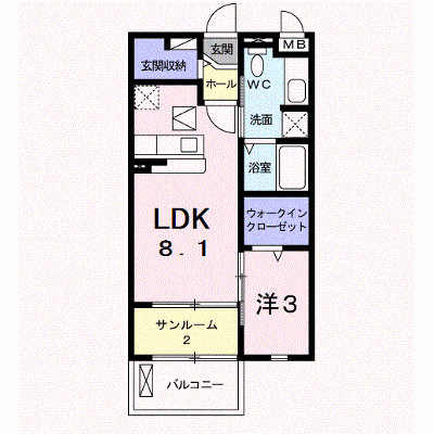 ボヤージュ 103【管理NO：1-017320701-01030】 ★家具家電は申し込み後に搬入します★ ★2026年10月下旬入居可能★の外観画像