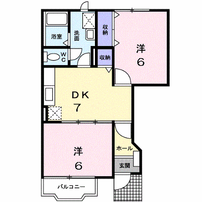 パレ・ノールⅠ 102【管理NO：1-011326001-01020】 ★家具家電は申し込み後に搬入します★ ★2026年10月下旬入居可能★の外観画像