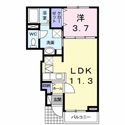 ブライトハウスⅡ 103【管理NO：1-016063801-01030】 ★家具家電は申し込み後に搬入します★ ★2026年11月中旬入居可能★の外観画像