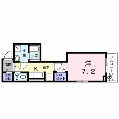 ヒュッゲ 205【管理NO：1-023363501-02040】 ★家具家電は申し込み後に搬入します★ ★2026年12月中旬入居可能★の外観画像