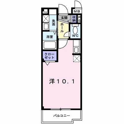エアリーイースト 207【管理NO：1-015193501-02060】 ★家具家電は申し込み後に搬入します★の外観画像