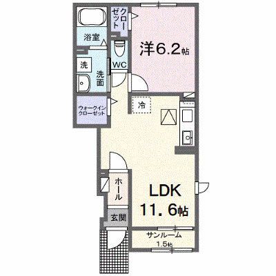 アーバン桜 104【管理NO：1-027543501-01040】 ★家具家電は申し込み後に搬入します★ ★2026年10月下旬入居可能★の外観画像