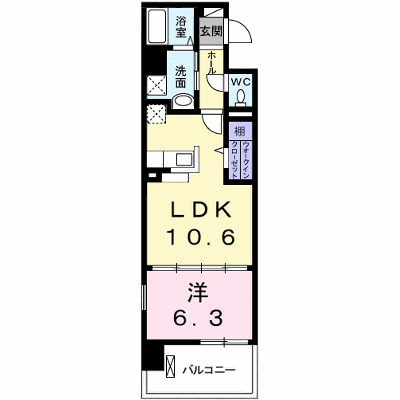 ポーシェガーデン５ 105【管理NO：1-018233401-01050】 ★家具家電は申し込み後に搬入します★ ★2026年10月下旬入居可能★の外観画像