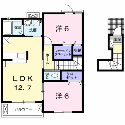 ブローテ（天理市） 203【管理NO：1-021647701-02030】 ★家具家電は申し込み後に搬入します★ ★2026年11月中旬入居可能★の外観画像