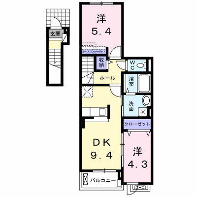 モデッサ司（つかさ） 203【管理NO：1-019096801-02030】 ★家具家電は申し込み後に搬入します★ ★2026年10月下旬入居可能★の外観画像