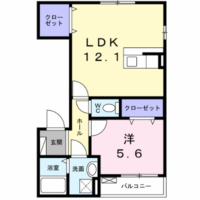ラ　ラ・シャト－美登利パートⅡ 201【管理NO：1-018792901-02010】 ★家具家電は申し込み後に搬入します★ ★2026年10月下旬入居可能★の外観画像