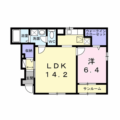 フロリア 106【管理NO：1-028051901-01050】 ★家具家電は申し込み後に搬入します★ ★2026年11月中旬入居可能★の外観画像