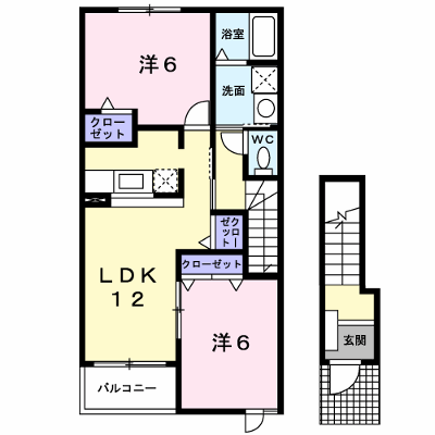 フォルシュＭ　Ｂ棟 201【管理NO：1-014102902-02010】 ★家具家電は申し込み後に搬入します★ ★2026年11月中旬入居可能★の外観画像