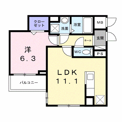 東釘貫丁３丁目アパート 301【管理NO：1-028573502-03010】 ★家具家電は申し込み後に搬入します★ ★2027年02月下旬入居可能★の外観画像