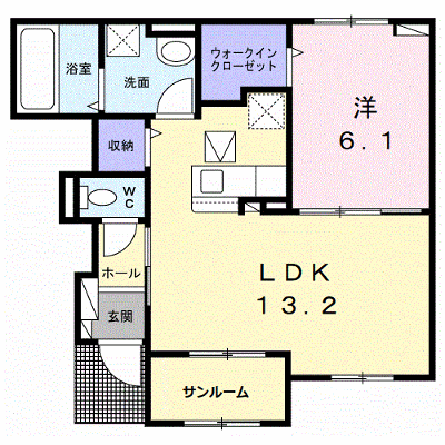 ヴィラ　アネラ 102【管理NO：1-026904201-01020】 ★家具家電は申し込み後に搬入します★ ★2026年11月中旬入居可能★の外観画像