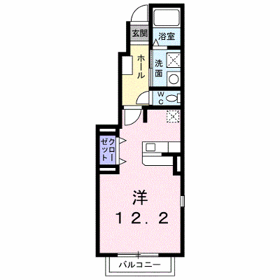 ラゴーア・アネシス　Ⅱ 101【管理NO：1-015505402-01010】 ★家具家電は申し込み後に搬入します★の外観画像
