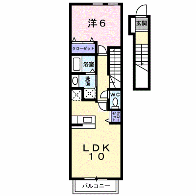 ポルトルーチェ 203【管理NO：1-014642001-02030】 ★家具家電は申し込み後に搬入します★ ★2026年10月下旬入居可能★の外観画像