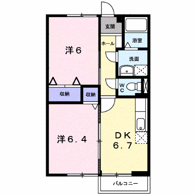グレイスハイム　Ⅰ 202【管理NO：1-010499801-02020】 ★家具家電は申し込み後に搬入します★ ★2026年11月中旬入居可能★の外観画像