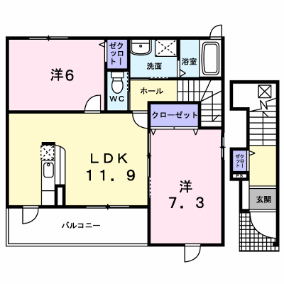 コンフォルト　Ｂ 203【管理NO：1-015172202-02030】 ★家具家電は申し込み後に搬入します★ ★2026年11月中旬入居可能★の外観画像
