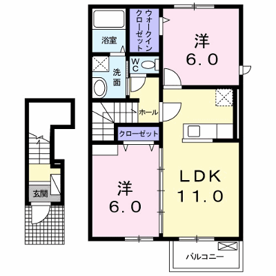 ラ・フレスクーラ　Ⅰ 203【管理NO：1-017426601-02030】 ★家具家電は申し込み後に搬入します★ ★2026年10月下旬入居可能★の外観画像