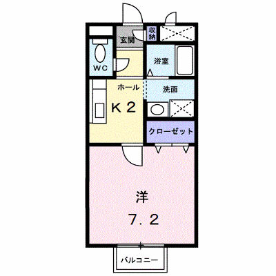 サンライズ富田 202【管理NO：1-009565301-02020】 ★家具家電は申し込み後に搬入します★ ★2026年10月下旬入居可能★の外観画像