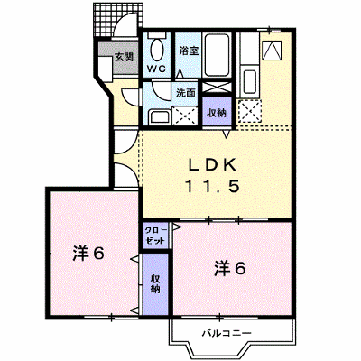 セレンディピティ 102【管理NO：1-012562001-01020】 ★家具家電は申し込み後に搬入します★ ★2026年10月下旬入居可能★の外観画像