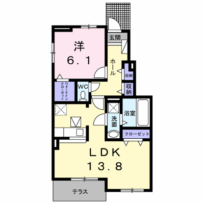 ＢＥＳＴ　ＨＯＵＳＥ　Ｖ　Ｂ 102【管理NO：1-023819102-01020】 ★家具家電は申し込み後に搬入します★の外観画像