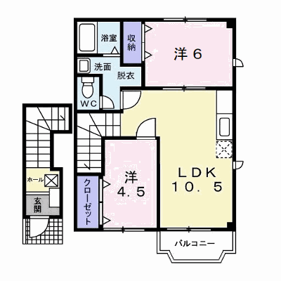 プラムール　Ⅰ番館 202【管理NO：1-010627901-02020】 ★家具家電は申し込み後に搬入します★ ★2026年10月下旬入居可能★の物件写真1