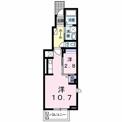 エクセレント本城Ａ 101【管理NO：1-020827001-01010】 ★家具家電は申し込み後に搬入します★ ★2026年10月下旬入居可能★の外観画像