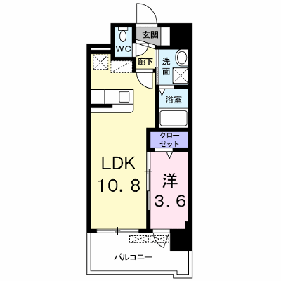 ラウレア　Ｋ 504【管理NO：1-020283301-05040】 ★家具家電は申し込み後に搬入します★ ★2026年10月下旬入居可能★の外観画像