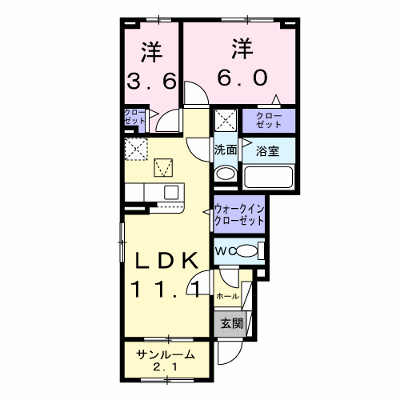 リベルテ 101【管理NO：1-028740701-01010】 ★家具家電は申し込み後に搬入します★ ★2027年02月中旬入居可能★の外観画像