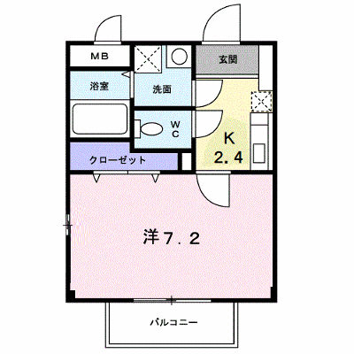 薫風館 204【管理NO：1-013239201-02040】 ★家具家電は申し込み後に搬入します★ ★2026年10月下旬入居可能★の外観画像