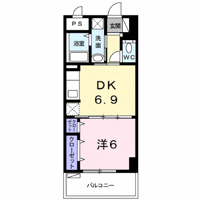 ブローテ　古蔵 503【管理NO：1-023840801-05030】 ★家具家電は申し込み後に搬入します★ ★2026年10月上旬入居可能★の外観画像