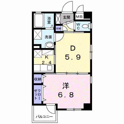 高松マナーハウス 201【管理NO：1-012493801-02010】 ★家具家電は申し込み後に搬入します★ ★2026年10月下旬入居可能★の外観画像