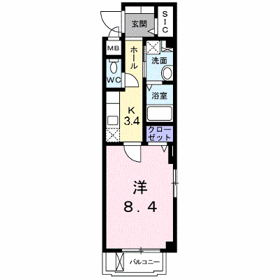 コンフィール 201【管理NO：1-018766801-02010】 ★家具家電は申し込み後に搬入します★ ★2026年11月中旬入居可能★の外観画像