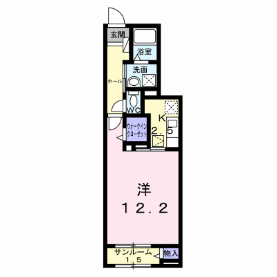 ルミエール赤羽 104【管理NO：1-028676801-01040】 ★家具家電は申し込み後に搬入します★の外観画像