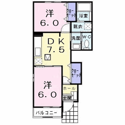 アップルヒル壱番館 101【管理NO：1-012589201-01010】 ★家具家電は申し込み後に搬入します★ ★2026年11月中旬入居可能★の外観画像