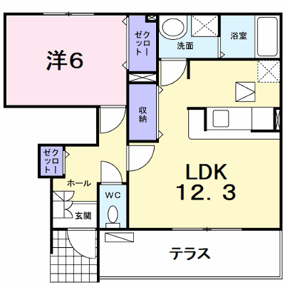 カーサ　プラシード 101【管理NO：1-012950201-01010】 ★家具家電は申し込み後に搬入します★ ★2026年11月中旬入居可能★の外観画像