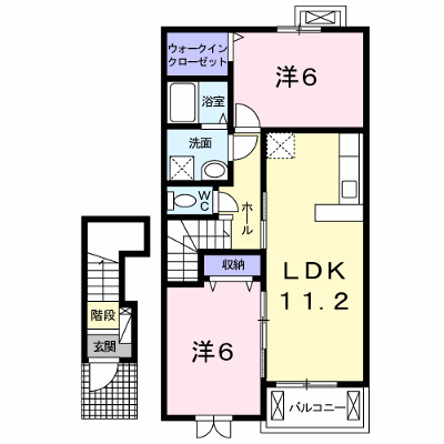 レグルス　Ⅰ 203【管理NO：1-019143301-02030】 ★家具家電は申し込み後に搬入します★の外観画像