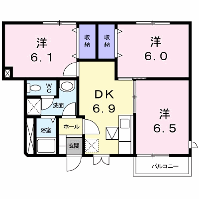 アンソレイエ　Ｂ 102【管理NO：1-012735002-01020】 ★家具家電は申し込み後に搬入します★ ★2026年10月下旬入居可能★の外観画像