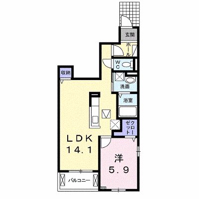 アーバンライフ・ハヤ 101【管理NO：1-025121102-01010】 ★家具家電は申し込み後に搬入します★ ★2026年11月中旬入居可能★の外観画像