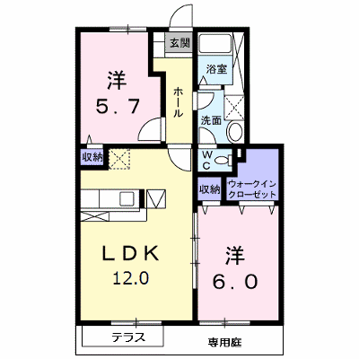 アルコバレーノ　Ａ 102【管理NO：1-010690601-01020】 ★家具家電は申し込み後に搬入します★ ★2026年10月中旬入居可能★の外観画像