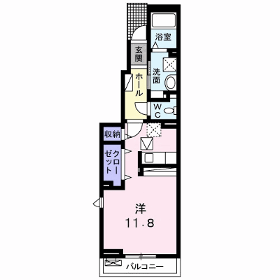 ジョニー　ノース 102【管理NO：1-023745701-01020】 ★家具家電は申し込み後に搬入します★の外観画像