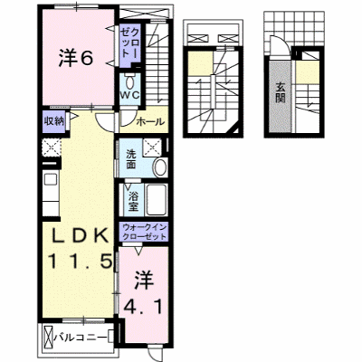 ベル・カーサ 304【管理NO：1-021384901-03040】 ★家具家電は申し込み後に搬入します★ ★2026年11月上旬入居可能★の外観画像