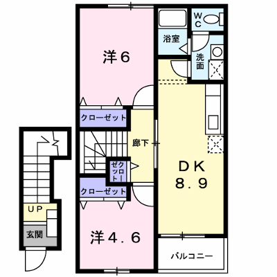 セントレア小野Ｂ 205【管理NO：1-012122302-02040】 ★家具家電は申し込み後に搬入します★ ★2026年11月上旬入居可能★の外観画像