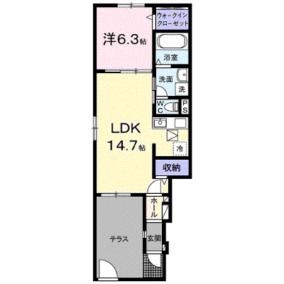 ハイ　ランドⅡ 101【管理NO：1-027214702-01010】 ★家具家電は申し込み後に搬入します★ ★2026年10月中旬入居可能★の外観画像
