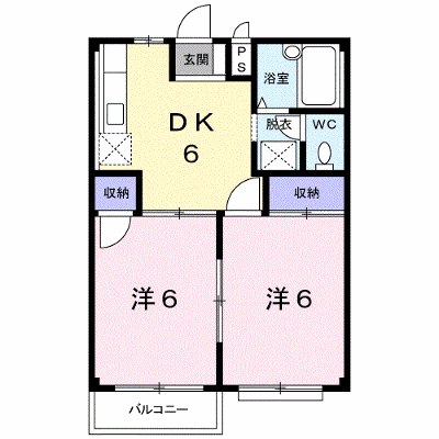 エルディムシャルマンＡ 202【管理NO：1-002808201-02020】 ★家具家電は申し込み後に搬入します★ ★2026年10月下旬入居可能★の外観画像