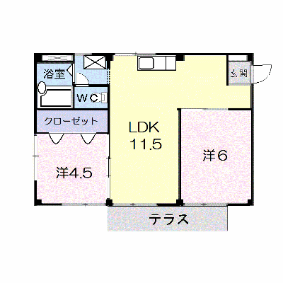 シティハイツ真野 101【管理NO：1-001559201-01010】 ★家具家電は申し込み後に搬入します★ ★2026年11月中旬入居可能★の外観画像