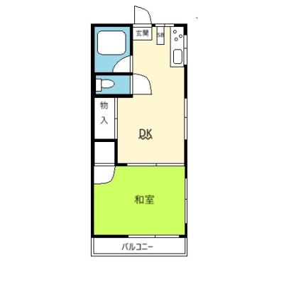 ONLY横浜18【🌈WiFi・管理費０円キャンペーン🌈】猫飼育可🐾広々１DK✨バストイレ別・システムキッチン！🚌港南中央駅８分、港南台駅12分、上大岡駅16分⇔直通！バス停までも６分圏内✨の物件写真6