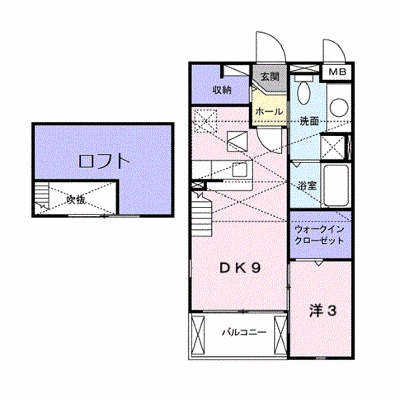 アルコバレーノ 203【管理NO：1-015476901-02030】 ★家具家電は申し込み後に搬入します★ ★2026年10月上旬入居可能★の外観画像