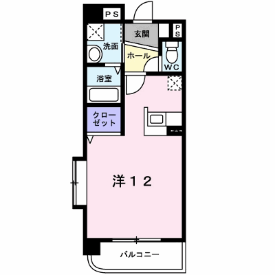 メゾン・カメリア 307【管理NO：1-013822201-03060】 ★家具家電は申し込み後に搬入します★ ★2026年10月下旬入居可能★の外観画像