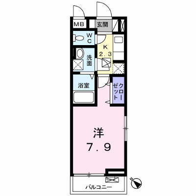 ヴェルジェクワトロ 101【管理NO：1-022376401-01010】 ★家具家電は申し込み後に搬入します★の外観画像