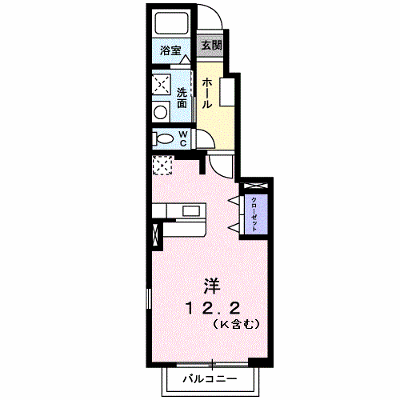 ベルフィオーレⅡ 105【管理NO：1-013642802-01040】 ★家具家電は申し込み後に搬入します★の外観画像