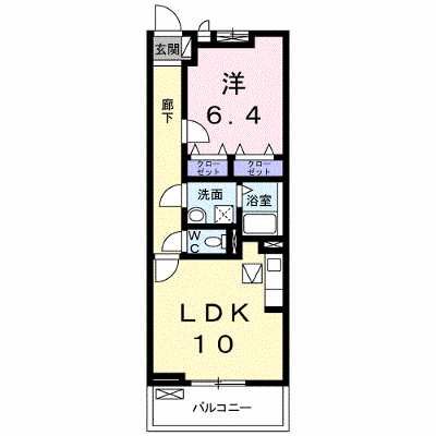 メゾン川勝Ⅲ 103【管理NO：1-023127501-01030】 ★家具家電は申し込み後に搬入します★ ★2026年09月下旬入居可能★の外観画像