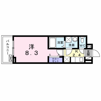 カーサ・オストロ 303【管理NO：1-026327001-03030】 ★家具家電は申し込み後に搬入します★ ★2026年11月中旬入居可能★の外観画像